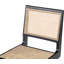 Chaise d'appoint à dossier plein en bois massif Abraxas-478732988