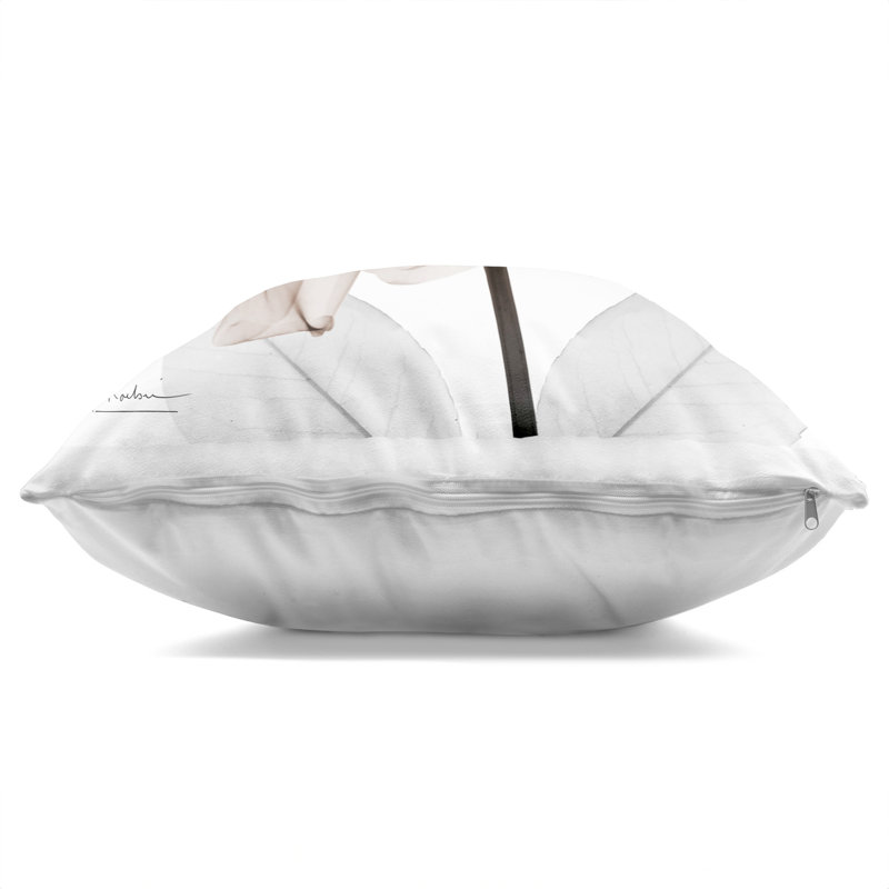 Coussin décoratif Opaque Rose Blossom, imprimé par Albert Koetsier
