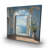 The door - 32"x32" art on canvas