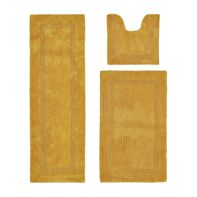 Ensemble de tapis pour salle de bain 100% coton 2370 g / m² Annerose Premium