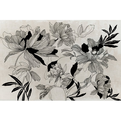 Lithographie florale