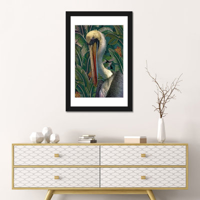 «Primal Pelicana» par Steve Hunziker, reproduction sur toile tendue sur châssis