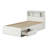 Summer Breeze Twin Storage Bed And Bookcase Headboard Set