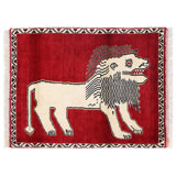 Nabeeha One-of-a-Kind 3' X 3'11'' Hand Knotted Area Rug