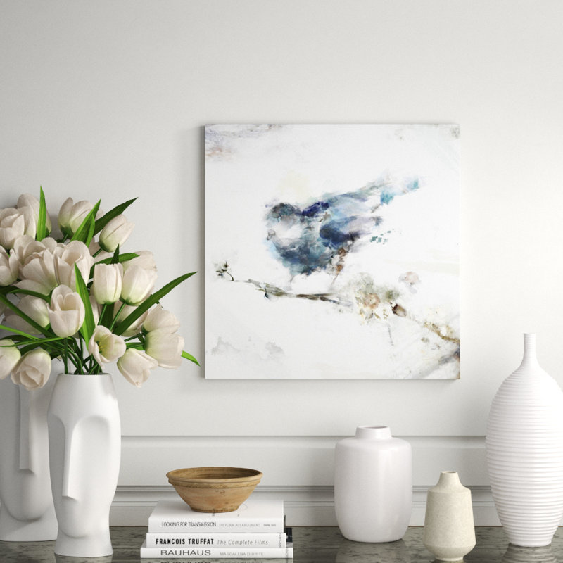 Tree Sparrow VI Painting by Peyton Gray, 36" H x 36" W x 1.5" D, Outdoor