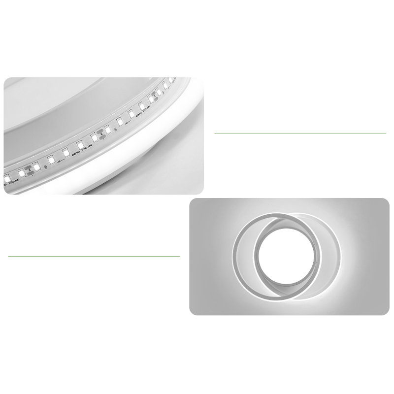 Cesarino Acrylic LED Flush Mount