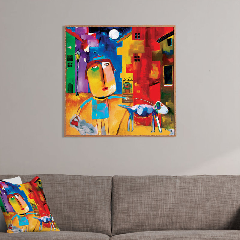 " Sylvia Needs Eggs " by Robin Faye Gates, 30" H x 30" W x 1" D