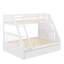 Lit superposé simple au-dessus de double avec échelle, tiroirs et escalier de rangement-1209359285