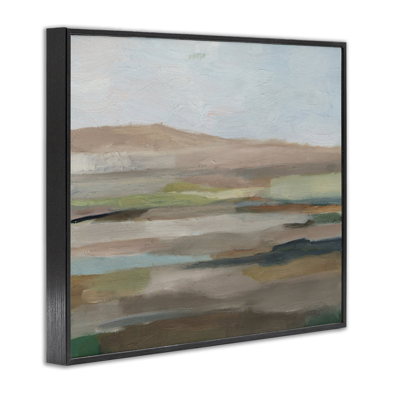  «Scenic Desert Landscape», estampe numérique par Ethan Harper, Giclée encadrée noir minuit, H 11 po x l 14 po