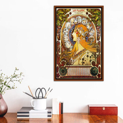 " Zodiac (1896) " by Alphonse Mucha
