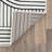 Contemporary Stripe Arch Design Area Rug-36700744