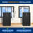 Serenelife 12000 BTU Portable Air Conditioner - 3-In-1 Compact Standing Air Conditioner For Room Up To 380 Sq. Ft. - Floor AC Unit With Remote Control - Universal Casters, Window Mount Kit