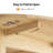 Extendable Round Solid Wood Dining Table-97801623