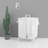 Large Capacity 110L Laundry Hamper, 2 White Cloth Basket With Lid And Sorting Cards For Clothes & Storage Bin Hamper Lid, Storage,