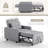 the Sleeper Long Convertible Sofa Bed, Versatile Comfort, Multi-functional Sofa-1836560296
