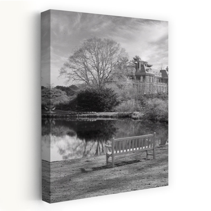 Coastal Oak Series No. 63 - Paysages, photographie, bancs, arts lacustres, H 36 po x l 24 po