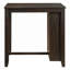 Ensemble de 3 tables à hauteur de comptoir avec tablettes USB-115299822-115299821
