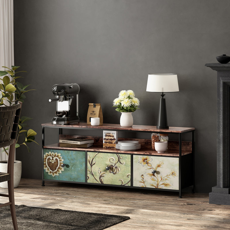 Unfinished TV Stand, 57cm H x 137cm W x 29.8cm D
