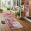 Tapis de couloir d'extérieur 8 pi Merlot