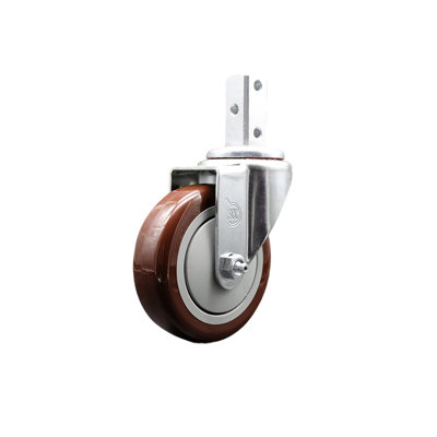 Polyurethane Wheel Swivel Square Stem Caster SCC