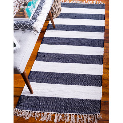 Priolo Cotton Striped Indoor Rug