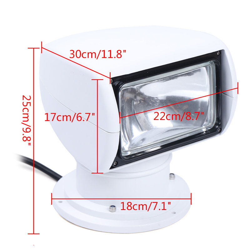 100W  Bulb Control Spotlight Searchlight