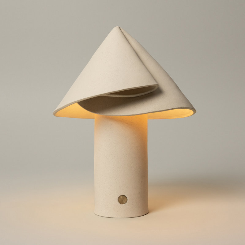 Shayd Table Lamp, Bone