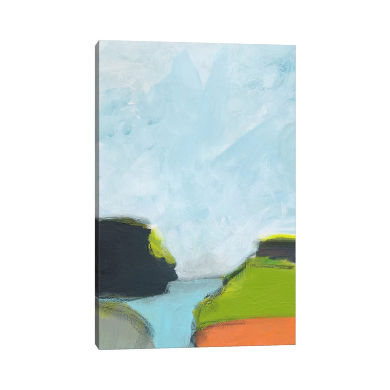 Landscape No. 87 by Jan Weiss - Wrapped Canvas Painting, 66.04 cm H x 45.72 cm W x 1.91 cm D
