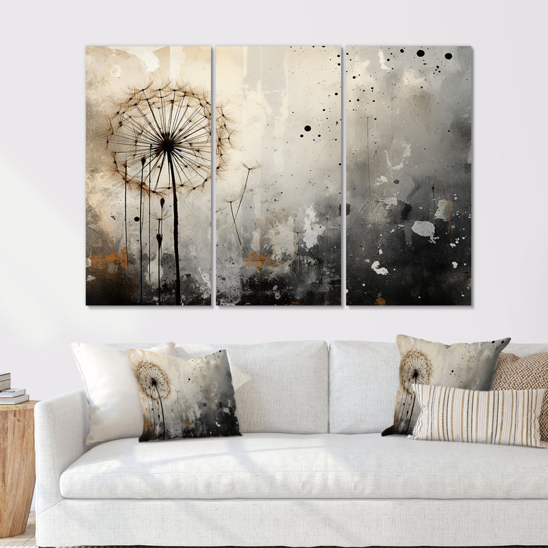 Ensemble de salon Dandelion, H 32 po x l 48 po x P 1 po