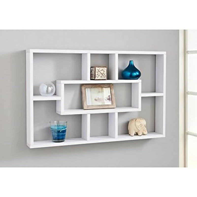 Dedrie Floating Shelf, White