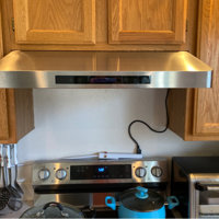 Awoco 29.8 900 CFM Ducted Under Cabinet Range Hood in Stainless Steel with Remote Control Included RH-C06-A30