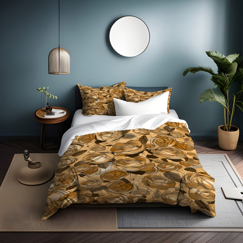 Abstract Duvet Cover, King Duvet Cover + 2 King Shams