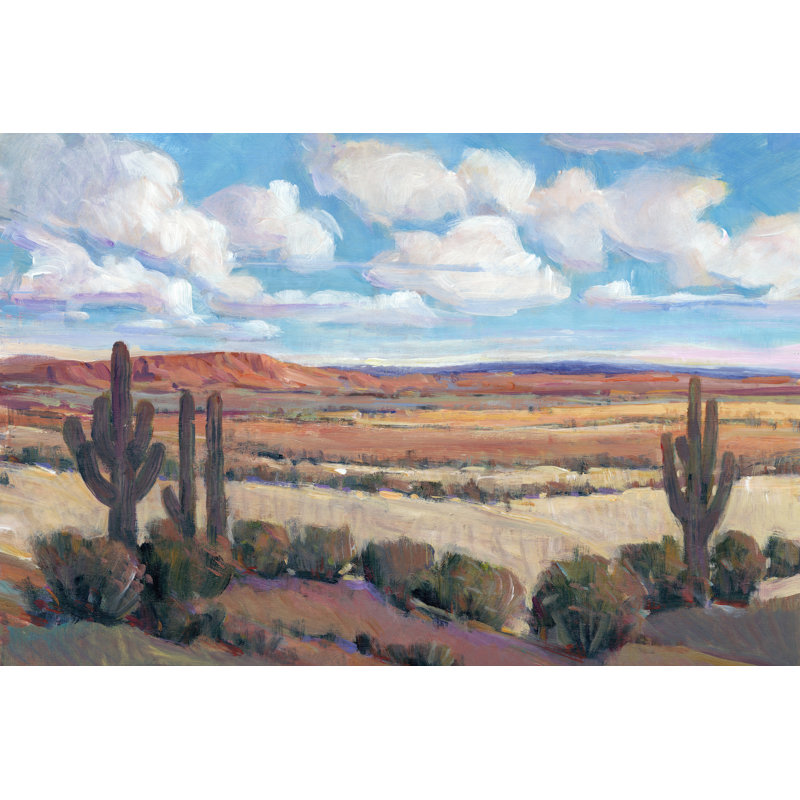 Chaleur du désert I, H 20 po x l 30 po, Non, Toile tendue