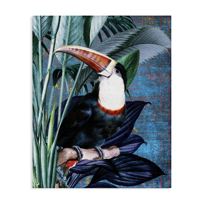 «Souriant toucan sur une branche» par Karen Smith