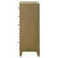 Commode de chambre à coucher à 5 tiroirs Menlo