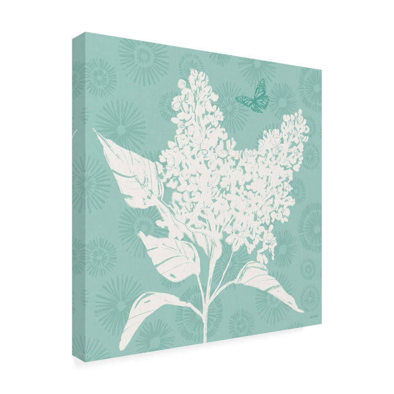 Art mural sur toile bolologia, "Anne Delvoletti Spring Delight IV", H 14 po x l 14 po