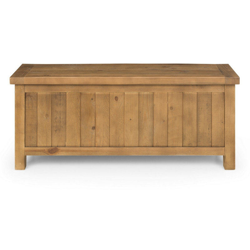 Chantal Solid Wood Bench, Natural