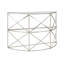 Smithey 113cm Glass Top Console Table