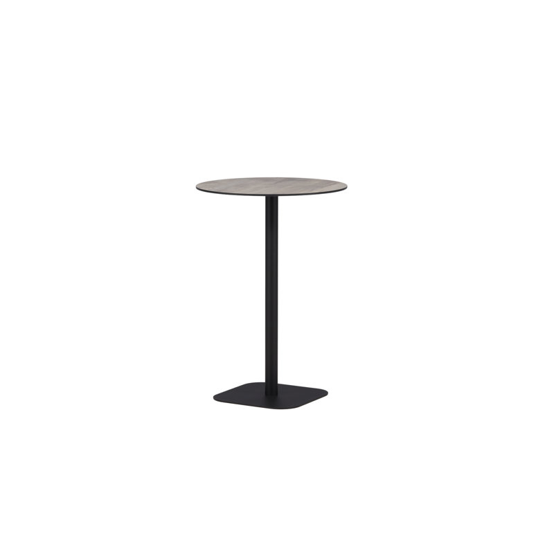 Wainscott Round Steel Outdoor Coffee Table - 90 cm W 150 cm D