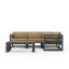 Avion 5 Piece Sectional Set - Black-1426329044-1414264034
