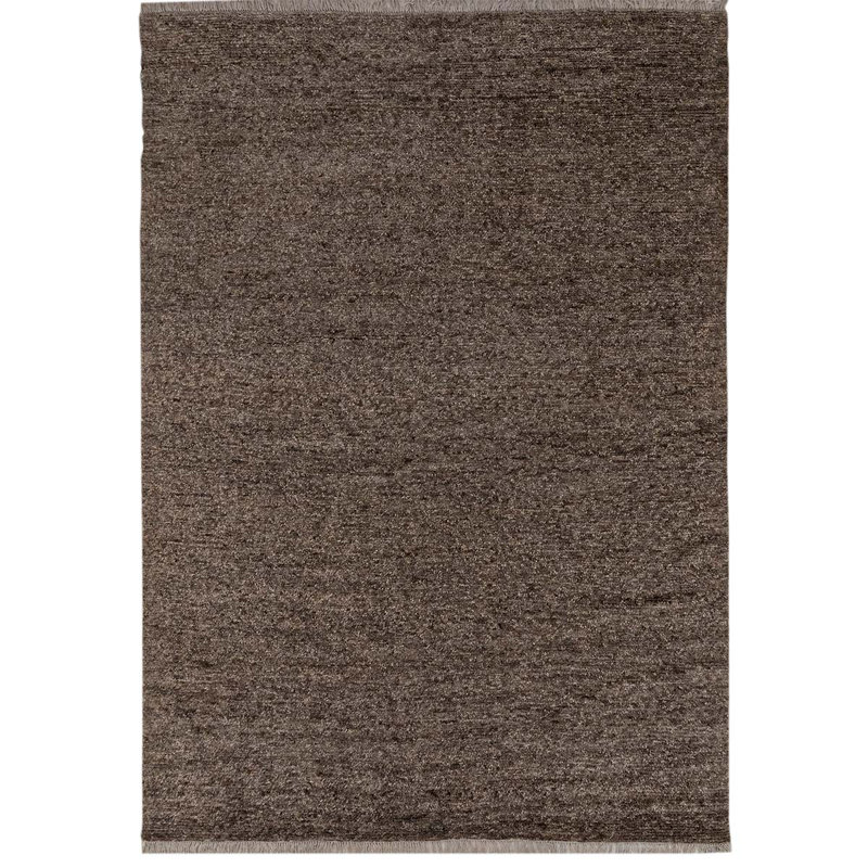 Hand Woven Wool Area Rug, Rectangle 8' x 10'