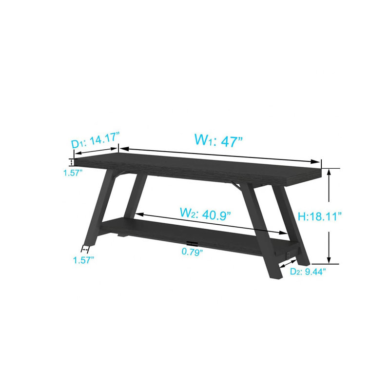 Bench, Black Oak