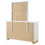 Commode 6 tiroirs avec miroir Hiser-1013564088