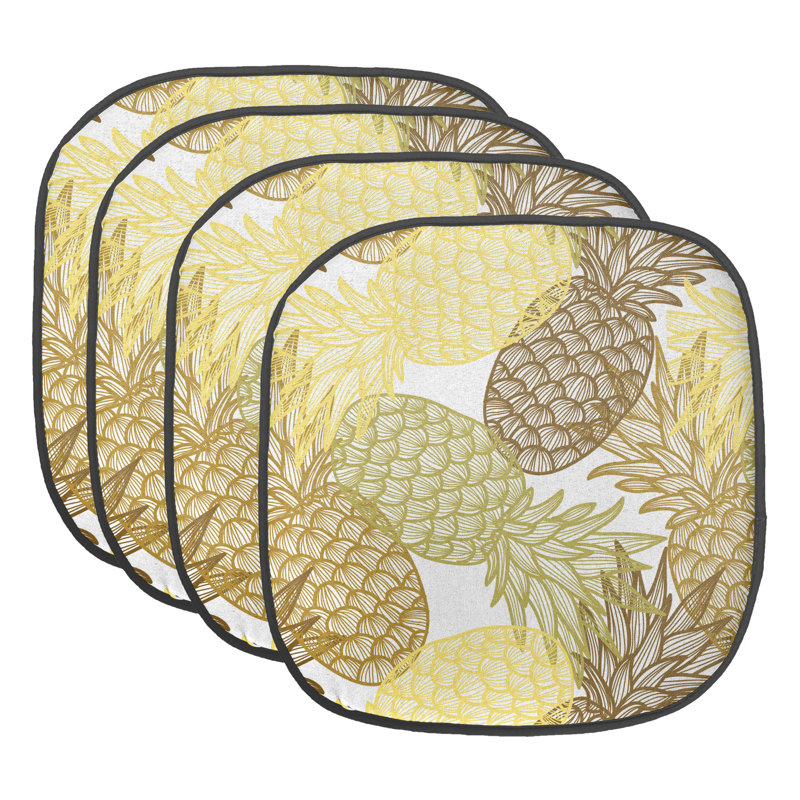 Coussin de siège papillon