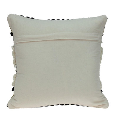 Leopold Transitional Ivory Throw Pillow