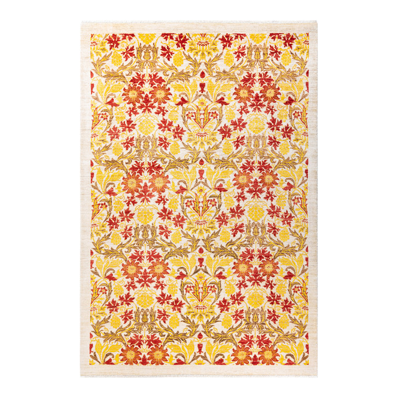 Valisa One-of-a-Kind 6' 3" X 9' 1" Hand Knotted Area Rug