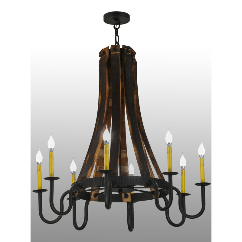Damascus 8 - Light Chandelier
