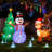 Inflatable Branch Hand Snowman (White)