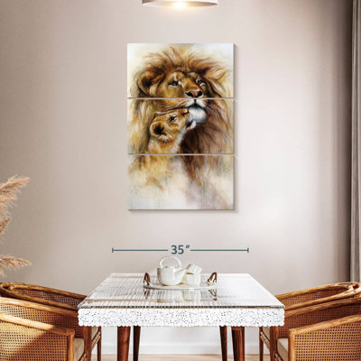 Brampt Lion And Lioness Romance