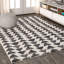 Tapis crème / noir Farnham-701582554